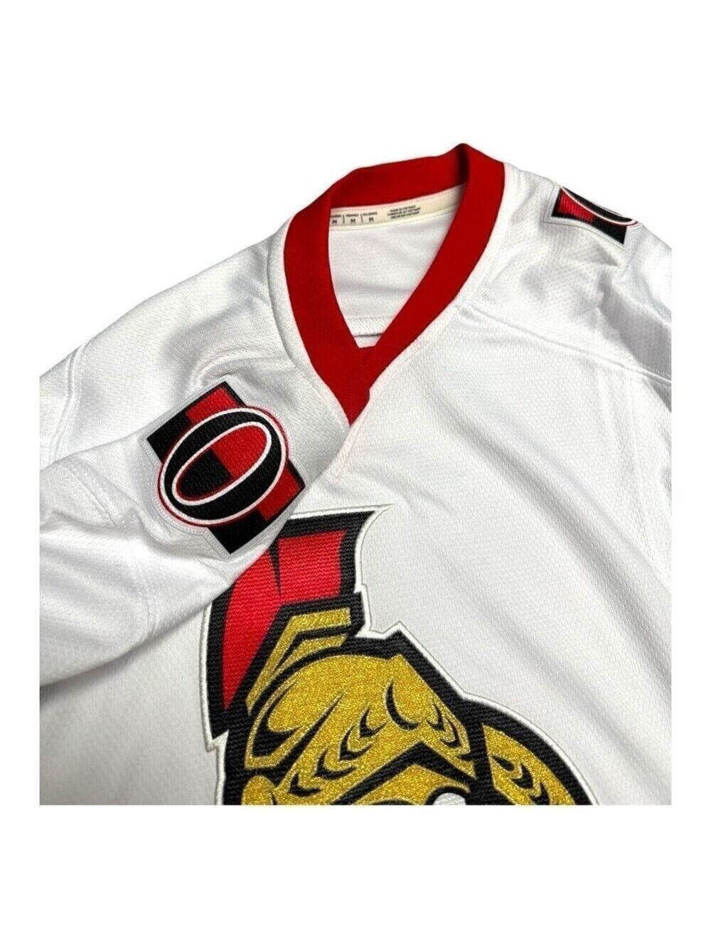 Womens Ottawa Senators Breakaway White NHL Away Hockey Jersey Medium NEW W TAGS - Picture 4 of 7
